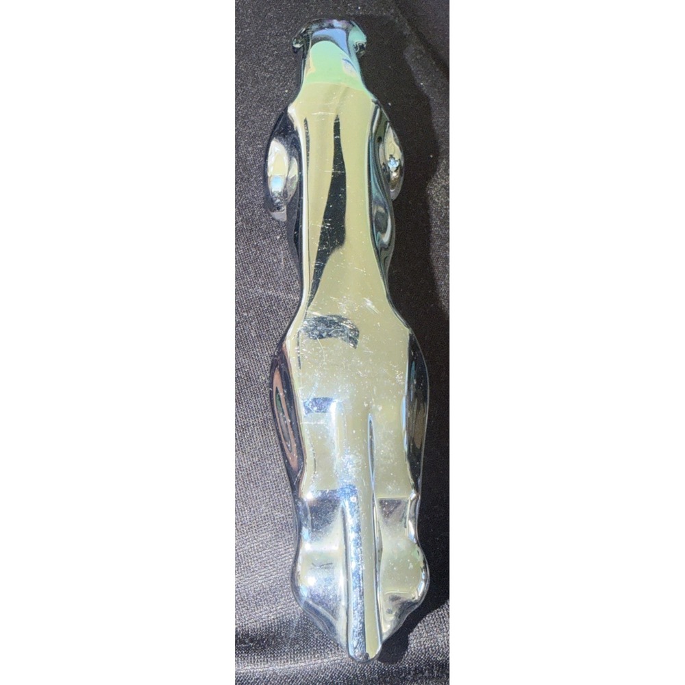 Vintage Leaping Jaguar Leaper Chrome Mascot Hood Ornament Emblem 6" - Picture 4 of 14